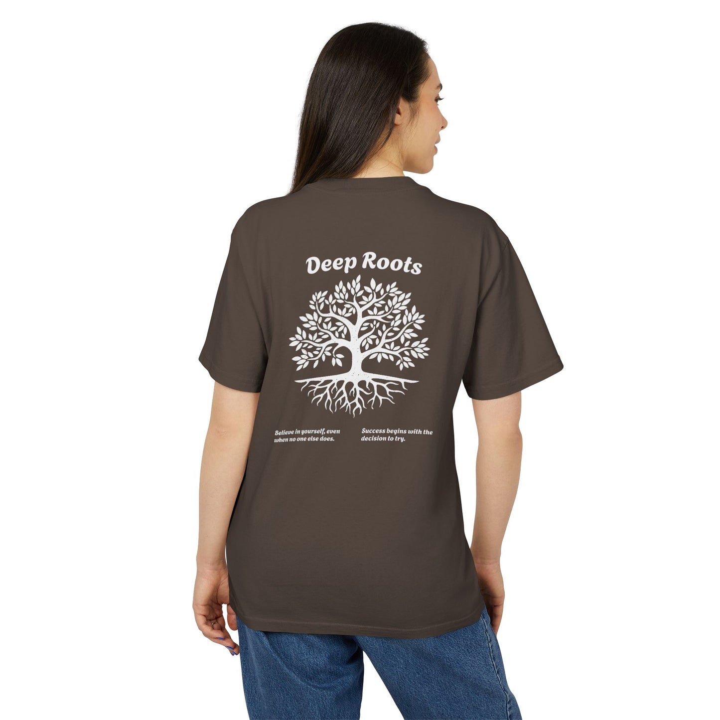 “Deep Roots” – Streetwear Tee with Tree of Life Design