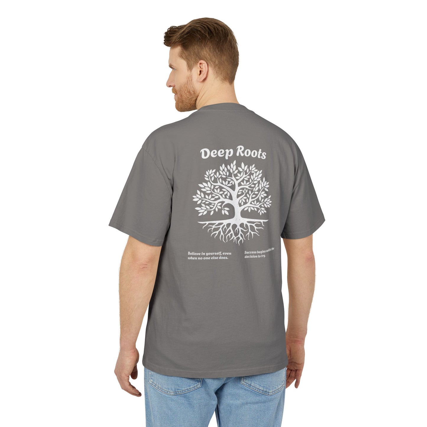 “Deep Roots” – Streetwear Tee with Tree of Life Design