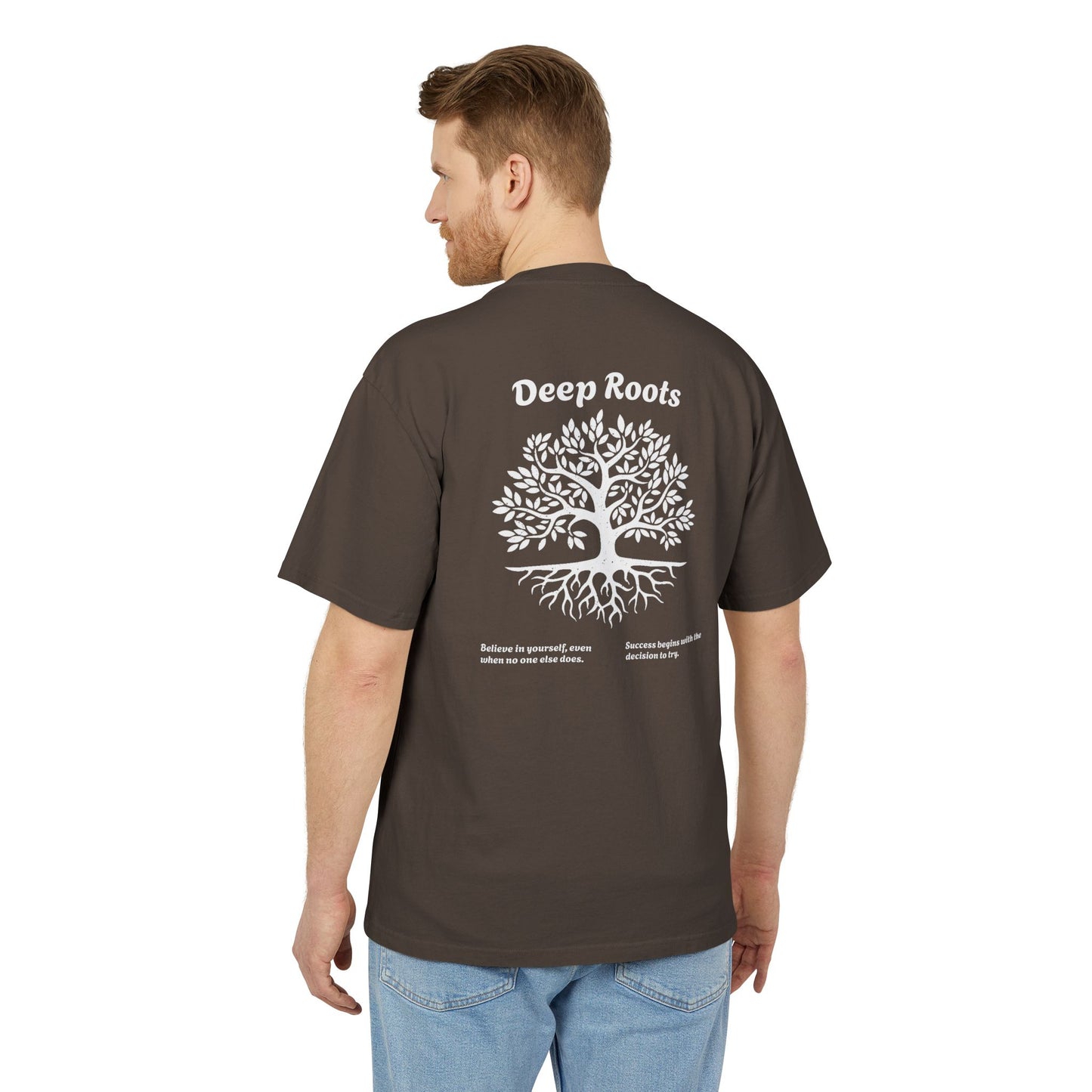 “Deep Roots” – Streetwear Tee with Tree of Life Design