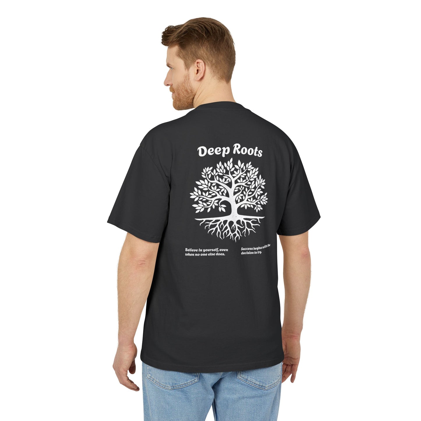“Deep Roots” – Streetwear Tee with Tree of Life Design