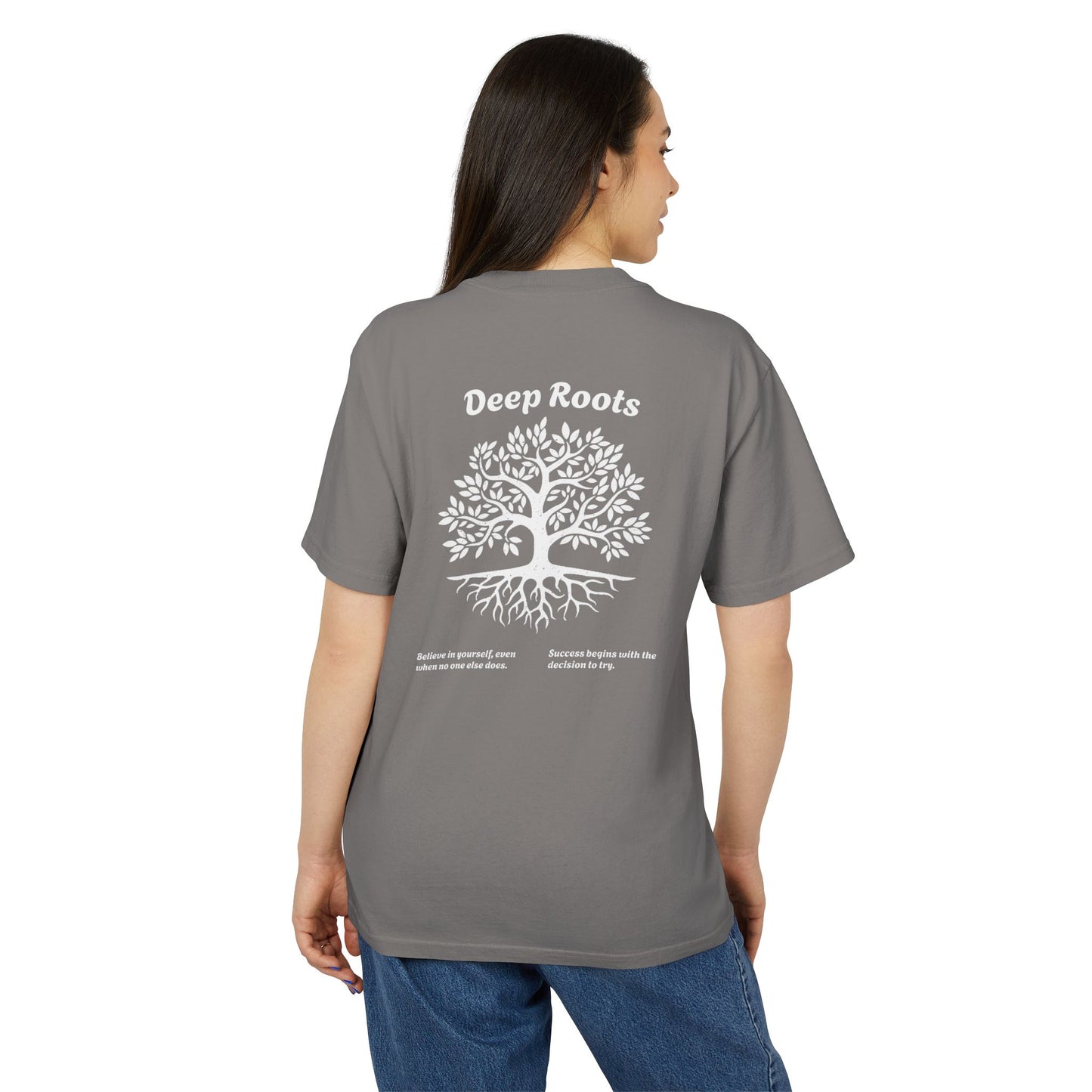 “Deep Roots” – Streetwear Tee with Tree of Life Design
