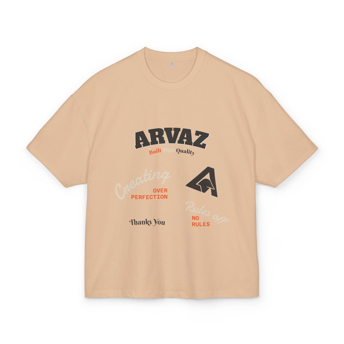 "Rules OFF - No Rules" - Box Tee Arvaz Logo Design