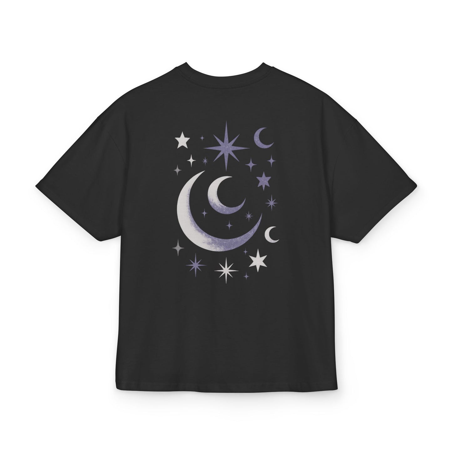 Celestial Graphic Box Tee - Unisex, Starry Night T-Shirt, Astrology Gift, Cozy Casual Wear, Perfect for Starlit Events