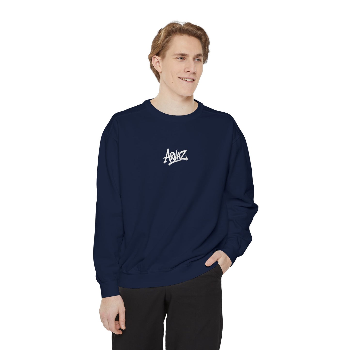 Relaxed Fit Garment-Dyed Sweatshirt – Unisex Casual Style