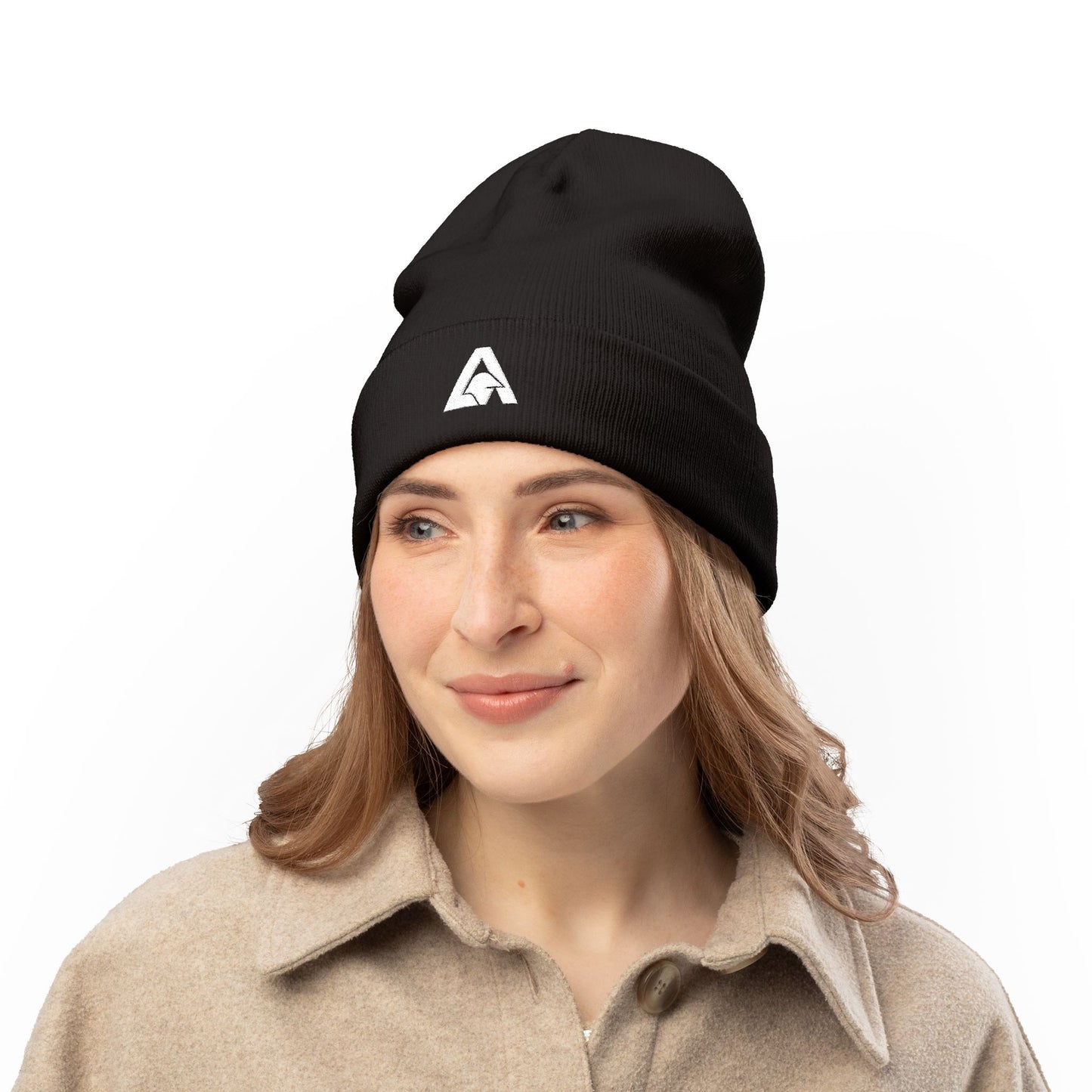 The Alpine Beanie – Embroidered Knit for Cold-Weather Comfort