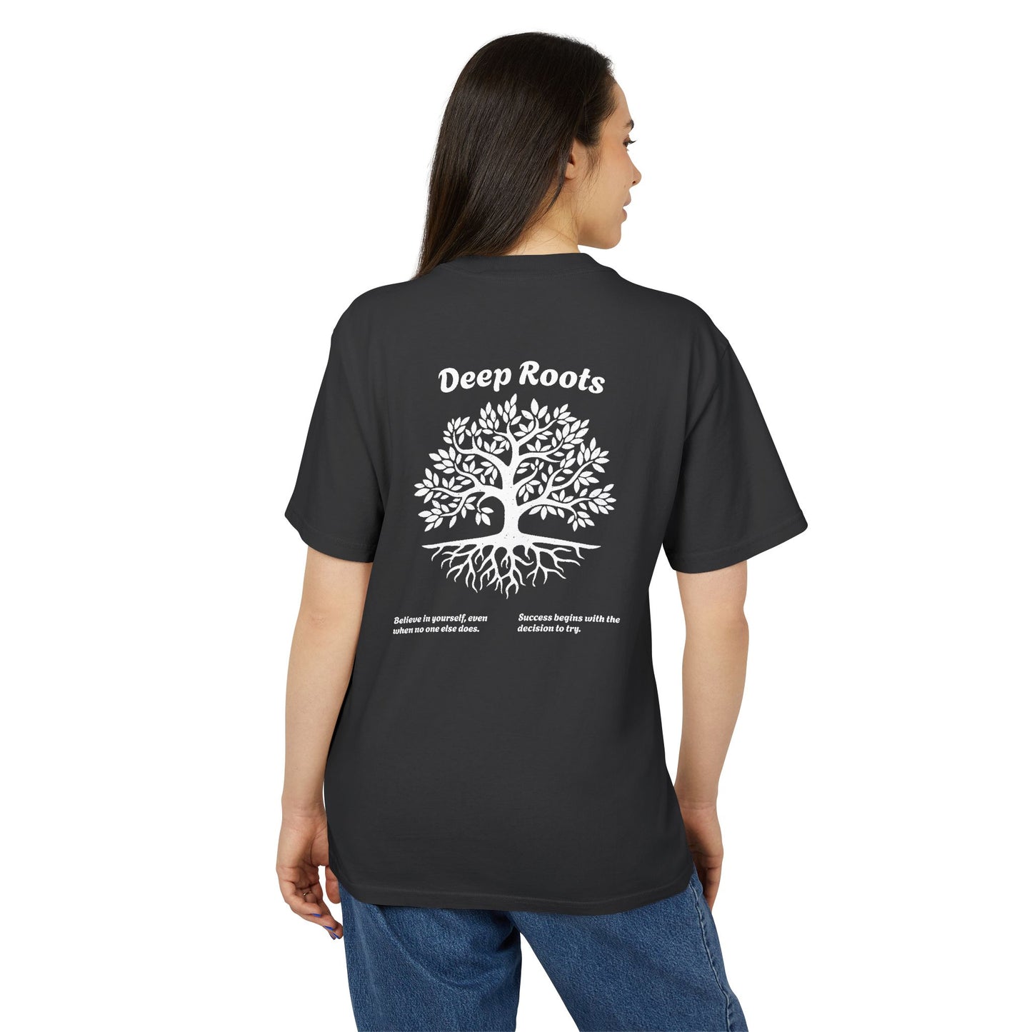 “Deep Roots” – Streetwear Tee with Tree of Life Design