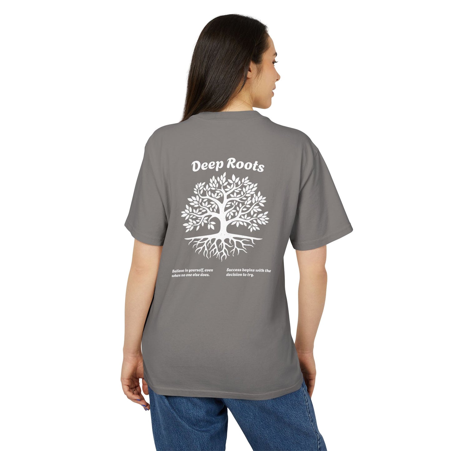 “Deep Roots” – Streetwear Tee with Tree of Life Design