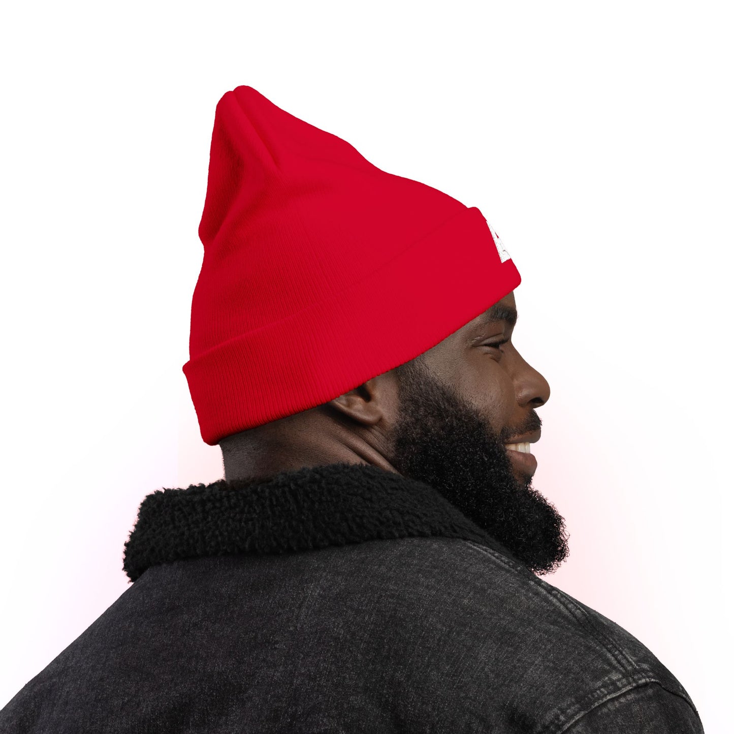 The Alpine Beanie – Embroidered Knit for Cold-Weather Comfort