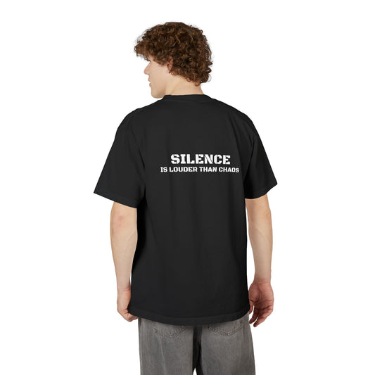 "Silence" - Casual Streetwear, Graphic Tee, Summer