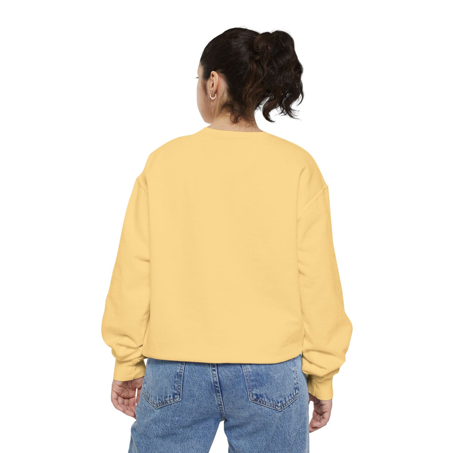 Relaxed Fit Garment-Dyed Sweatshirt – Unisex Casual Style