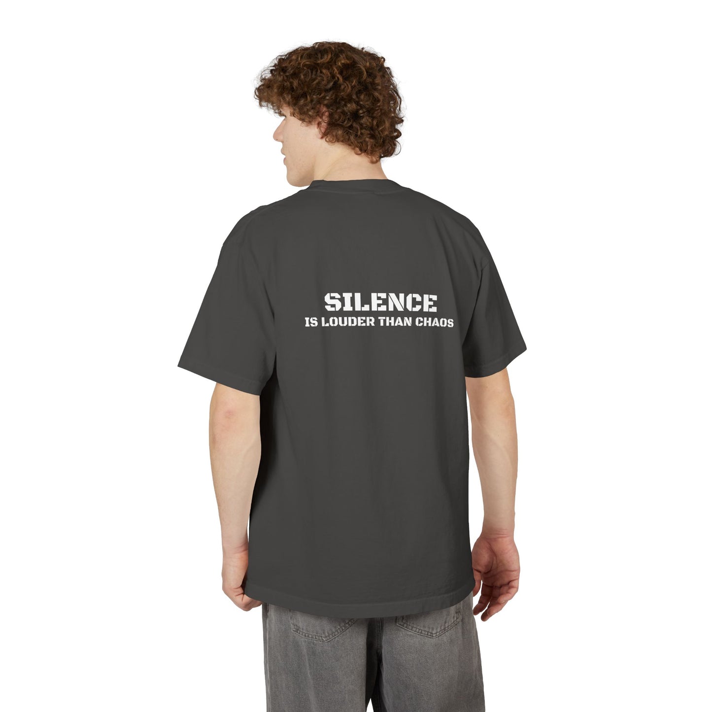 "Silence" - Casual Streetwear, Graphic Tee, Summer