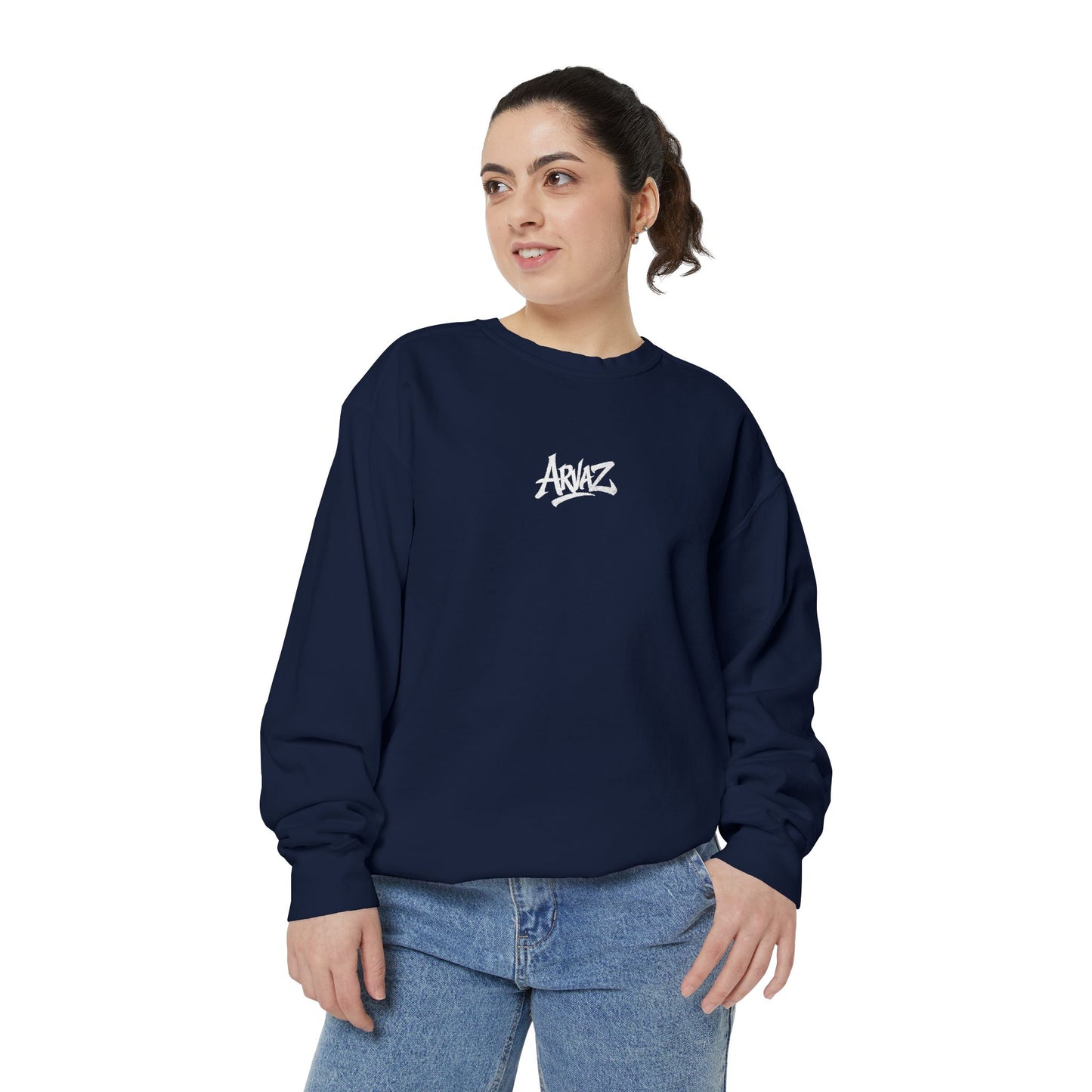 Relaxed Fit Garment-Dyed Sweatshirt – Unisex Casual Style