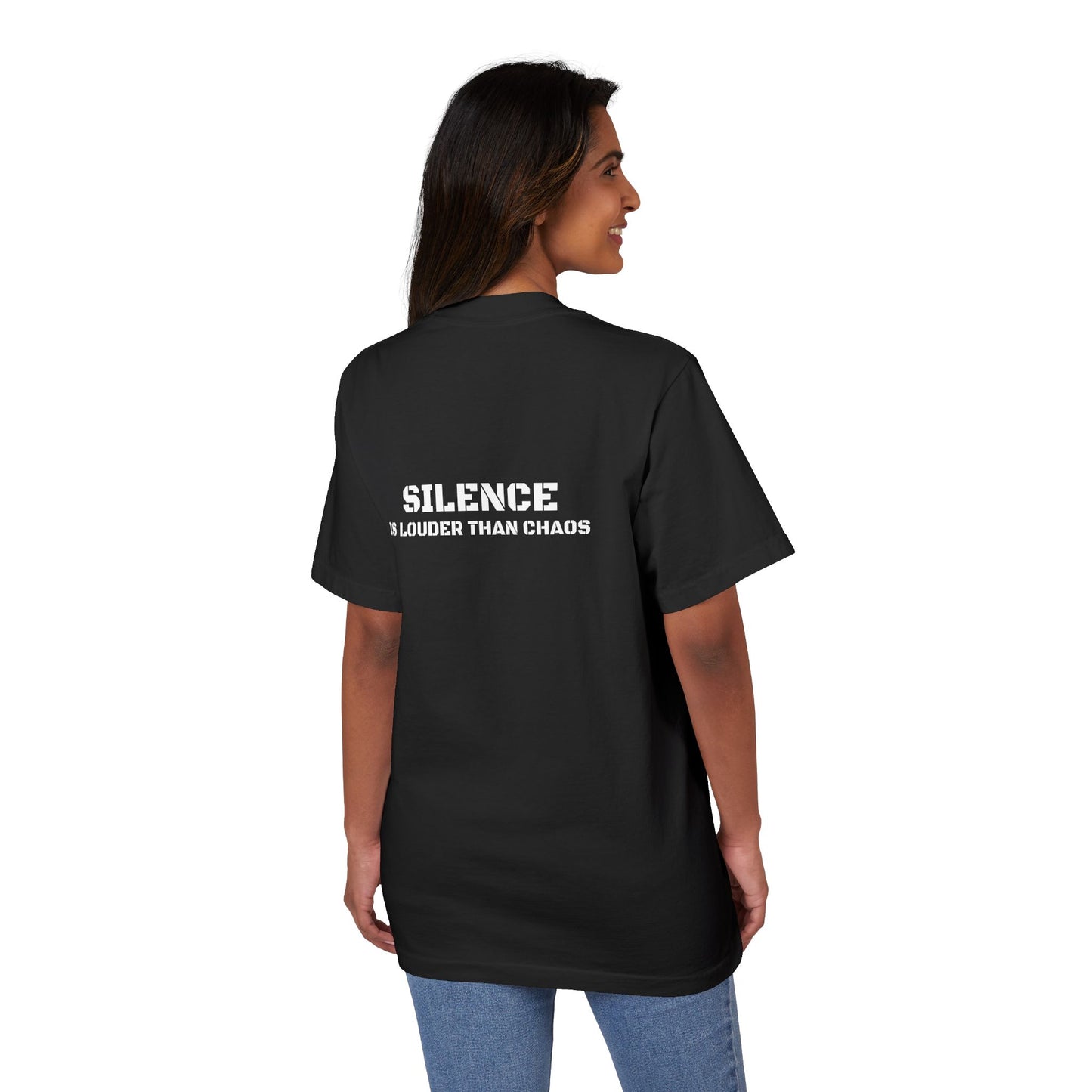 "Silence" - Casual Streetwear, Graphic Tee, Summer
