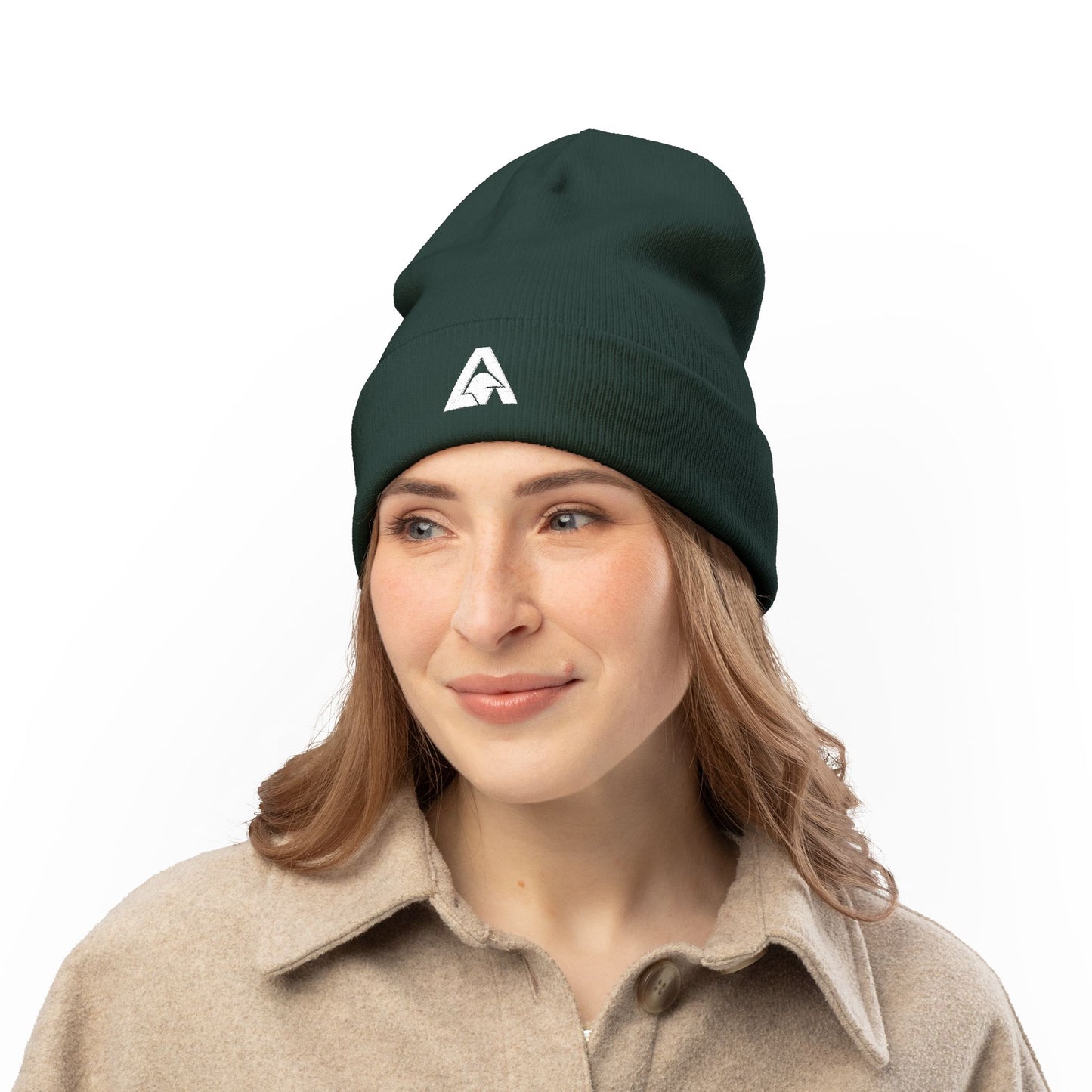 The Alpine Beanie – Embroidered Knit for Cold-Weather Comfort