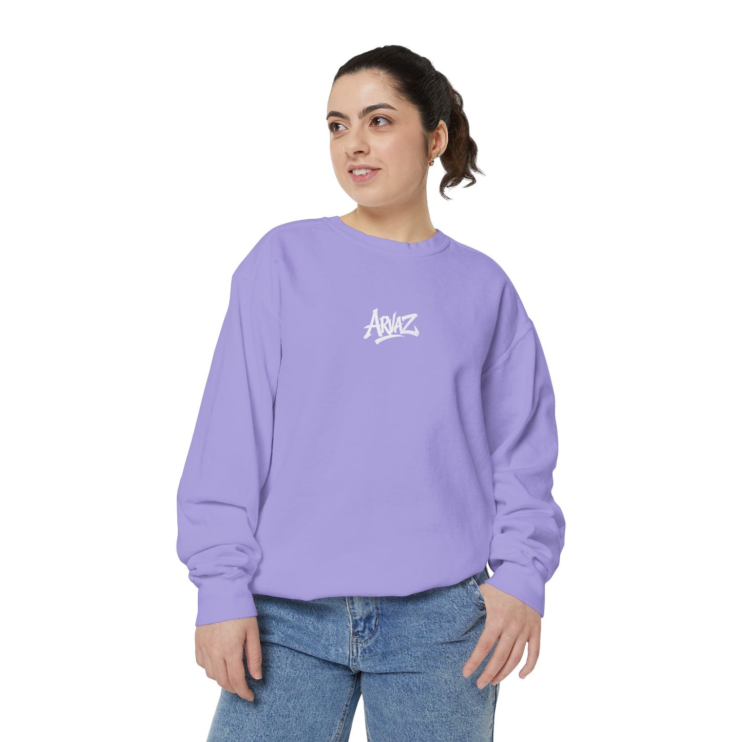 Relaxed Fit Garment-Dyed Sweatshirt – Unisex Casual Style