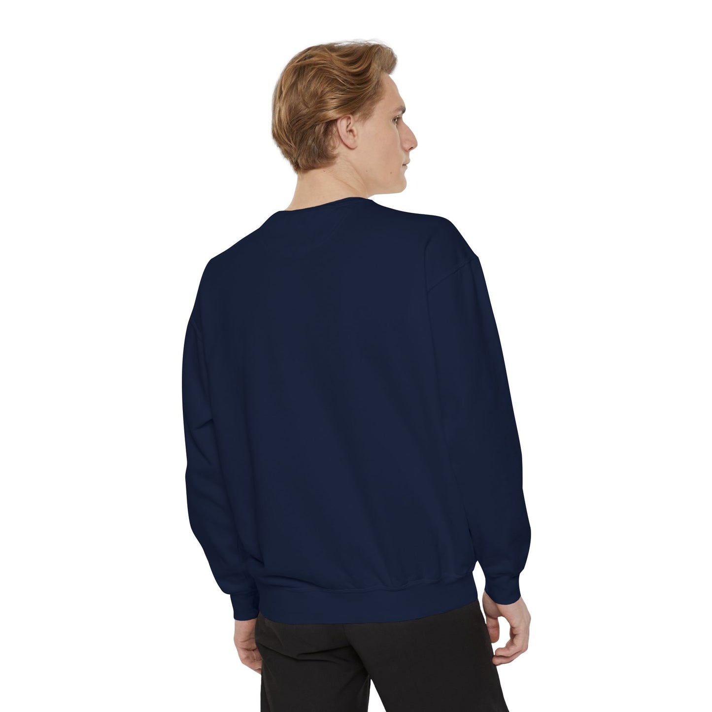 Relaxed Fit Garment-Dyed Sweatshirt – Unisex Casual Style
