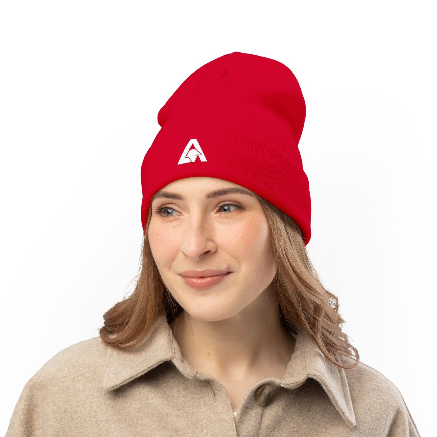 The Alpine Beanie – Embroidered Knit for Cold-Weather Comfort