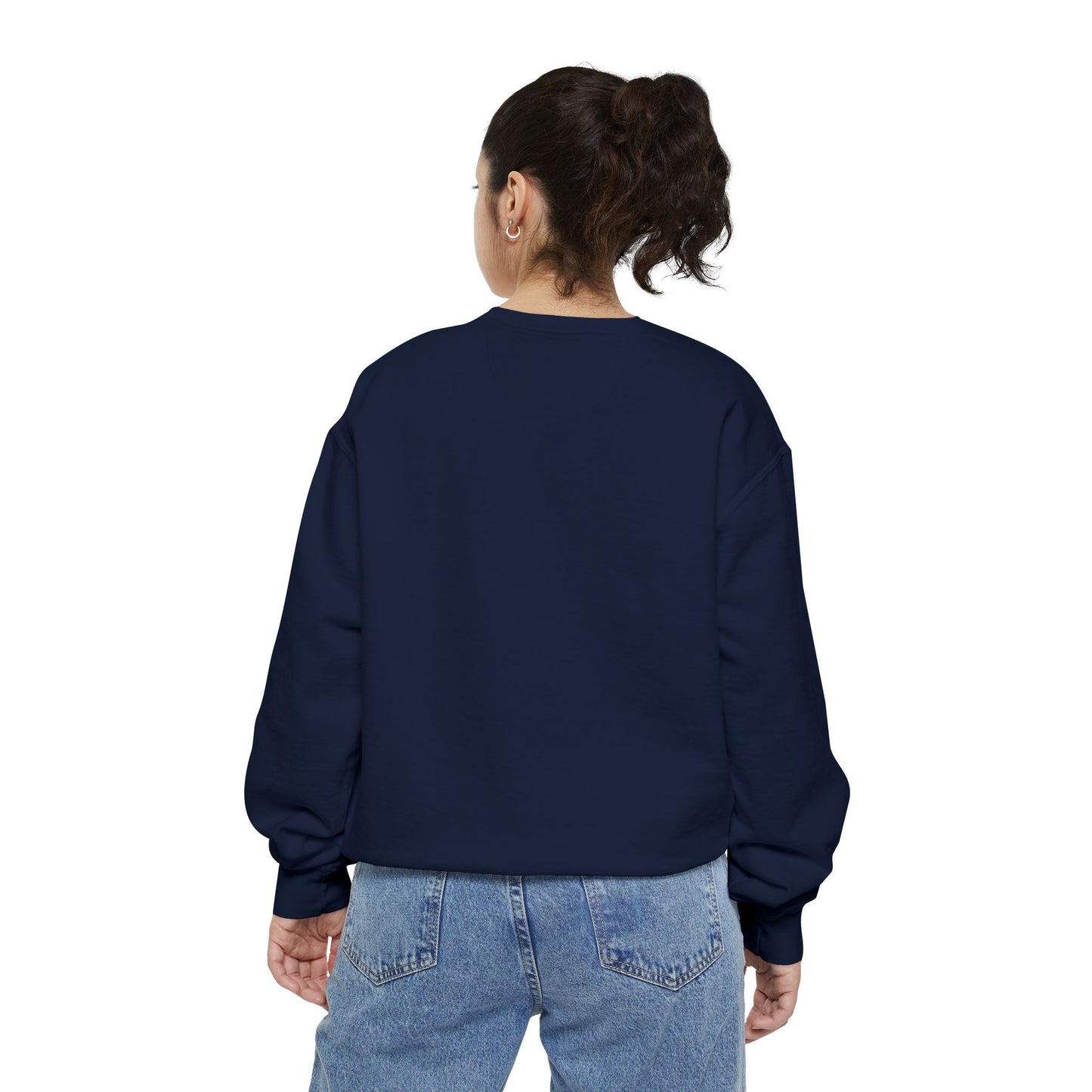 Relaxed Fit Garment-Dyed Sweatshirt – Unisex Casual Style