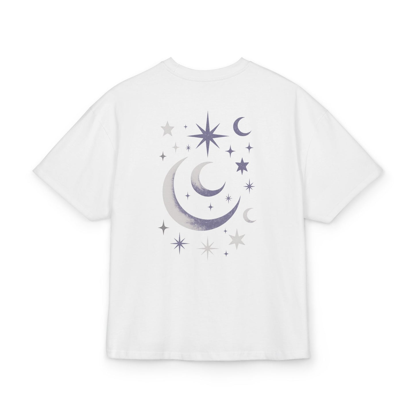 Celestial Graphic Box Tee - Unisex, Starry Night T-Shirt, Astrology Gift, Cozy Casual Wear, Perfect for Starlit Events