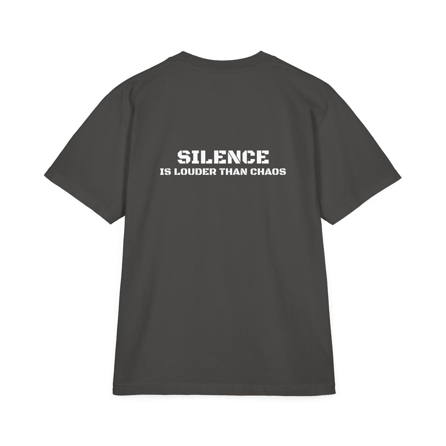 "Silence" - Casual Streetwear, Graphic Tee, Summer