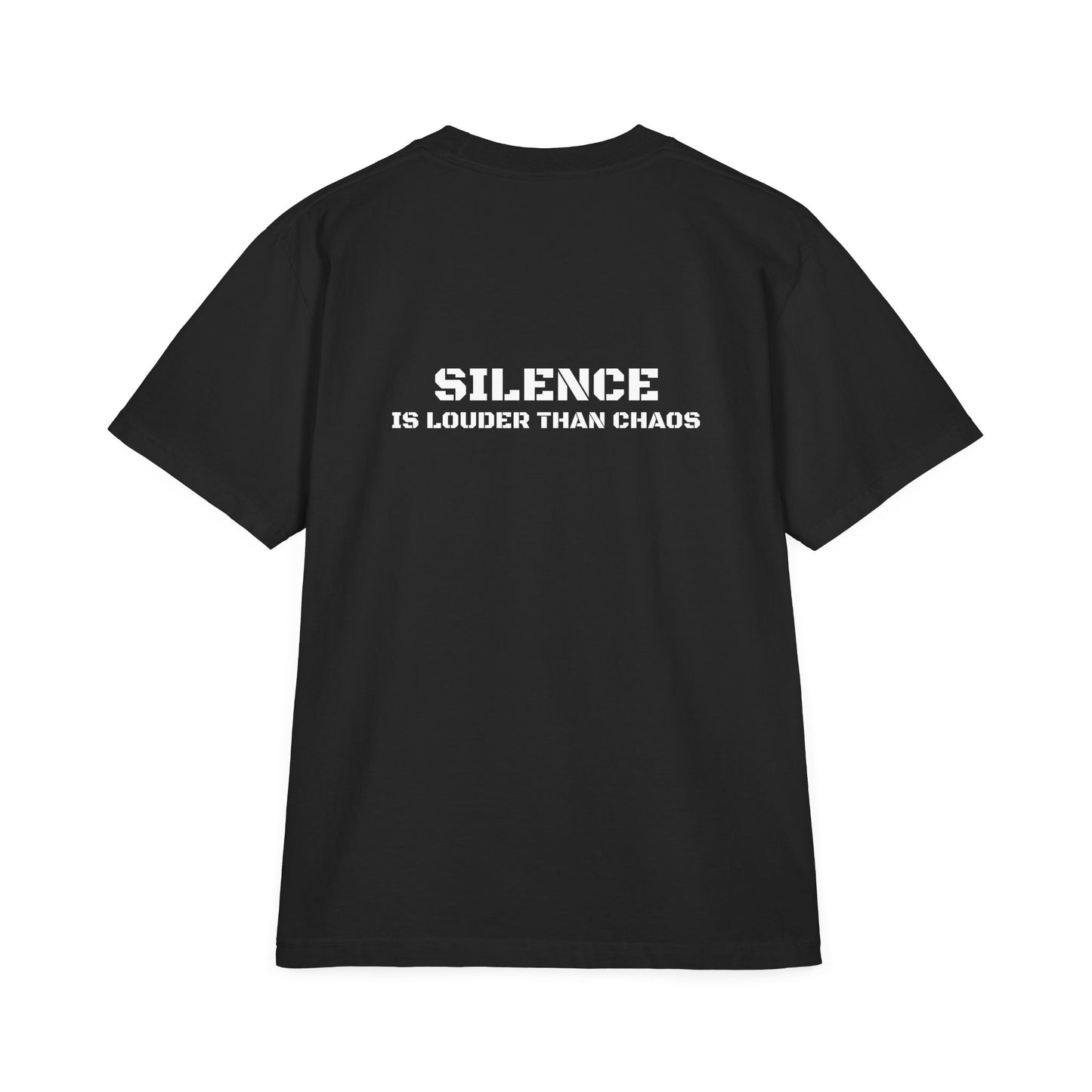 "Silence" - Casual Streetwear, Graphic Tee, Summer